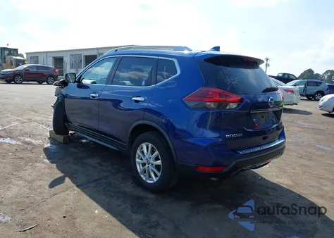 2020 Nissan Rogue Sv Fwd из США, поврежденный, VIN JN8AT2MT4LW041538